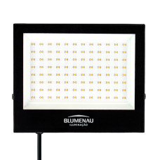 Refletor LED Luz Branca 100W 7800 Lúmens Bivolt Blumenau Iluminação